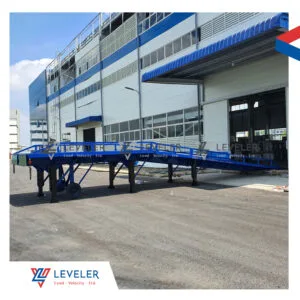 Cầu lên container 6 - 15 tấn | Cầu dẫn xe nâng thủy lực – Giá tốt 2025