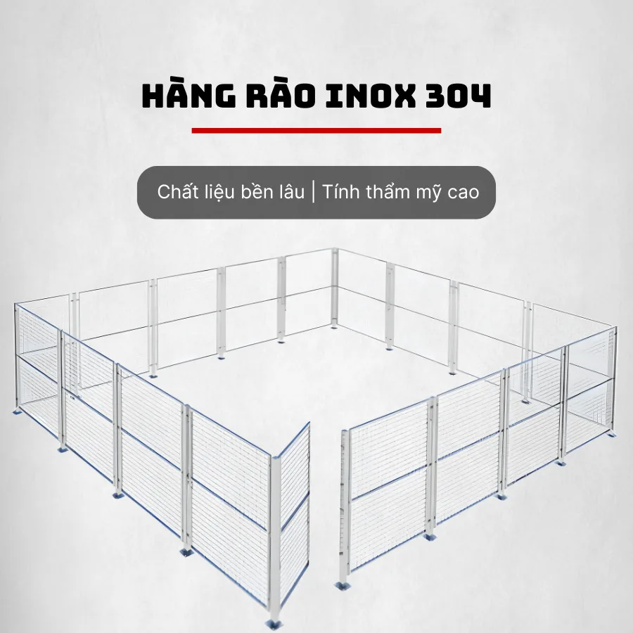 Hàng Rào Inox 304 LEVELER