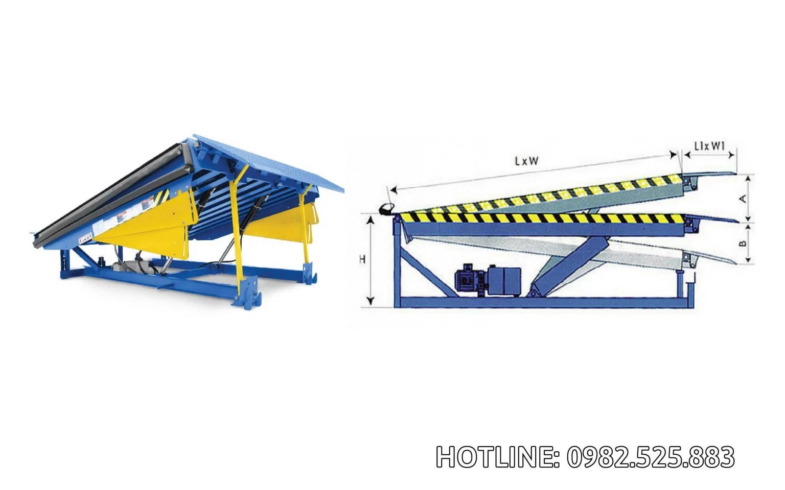 Bản vẽ Sàn Nâng Thuỷ Lực 