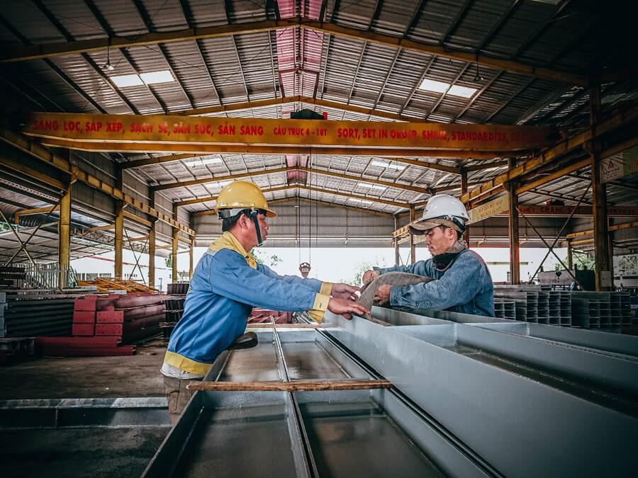 Gia công kiện cấu thép