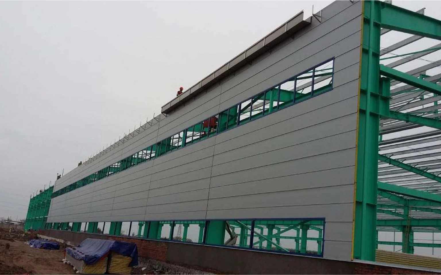 Thi công vỏ bao che