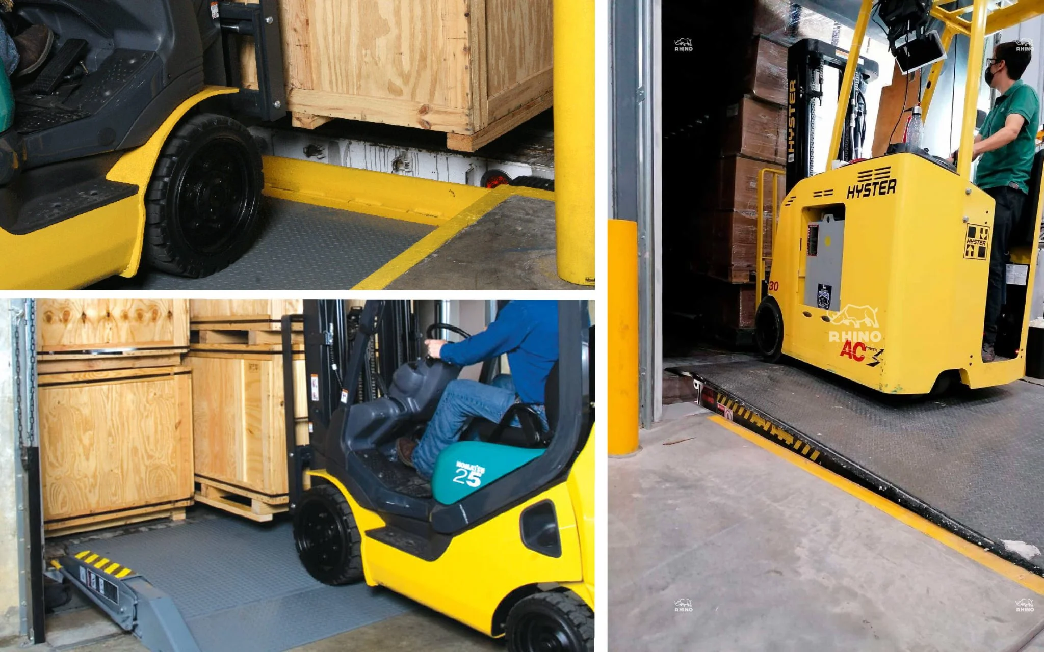 Ứng dụng sàn nâng thủy lực tại nhà kho