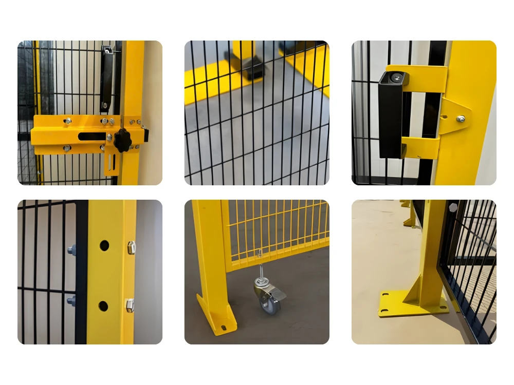 Cấu tạo hàng rào bảo vệ máy