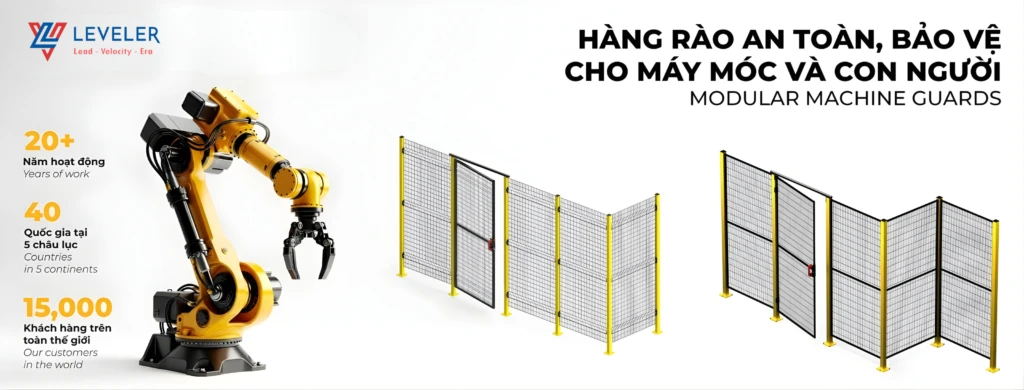 EVELER – Chuyên Gia Hàng Rào An Toàn Bảo Vệ Cho Máy Móc Và Con Người