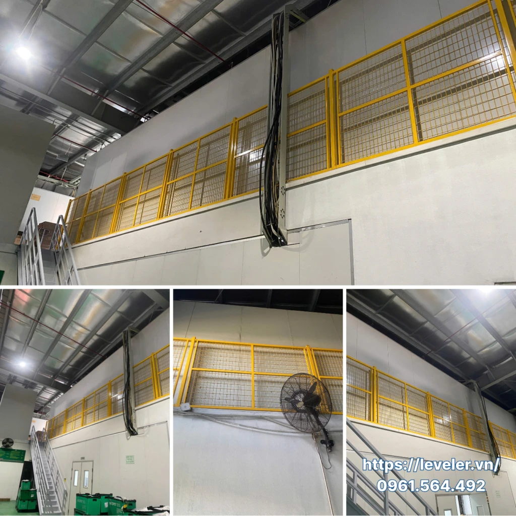 Hàng rào ngăn kho Công ty An Phát KCN Đại Đồng Bắc Ninh