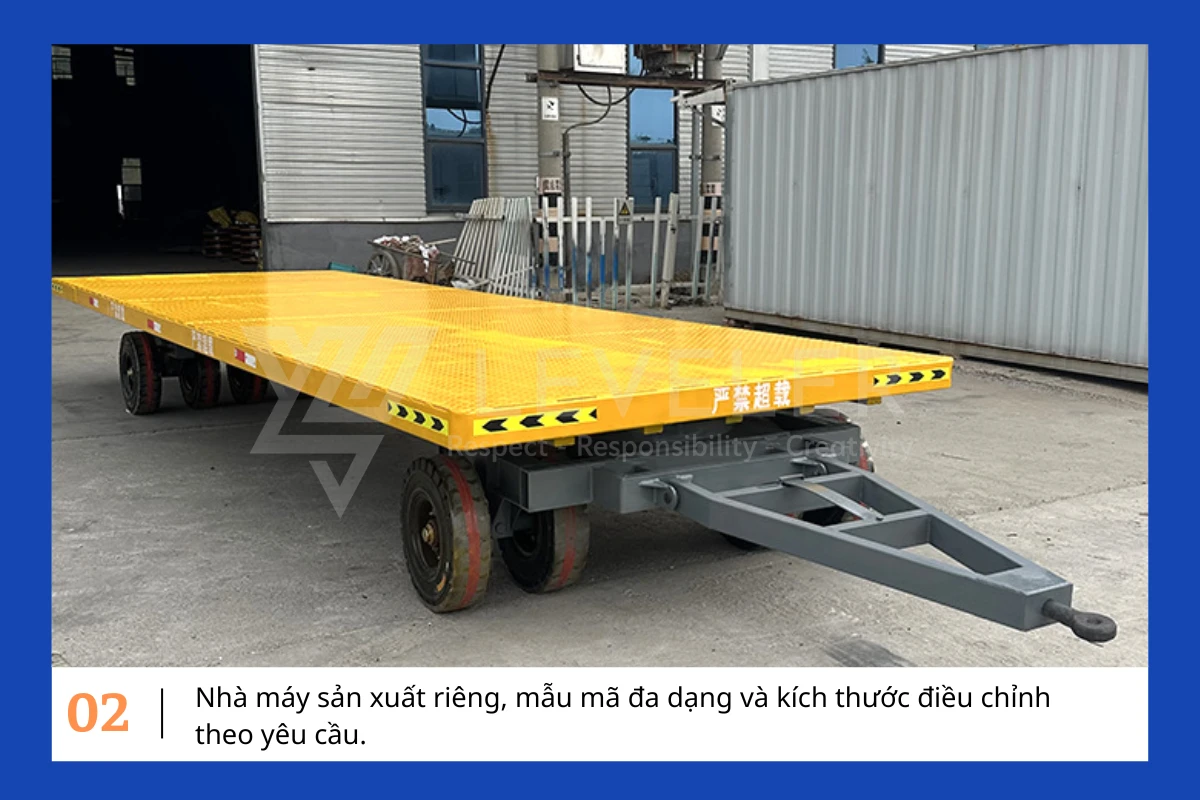 Đặc điểm nổi bật của Rơ Moóc Sàn Phẳng