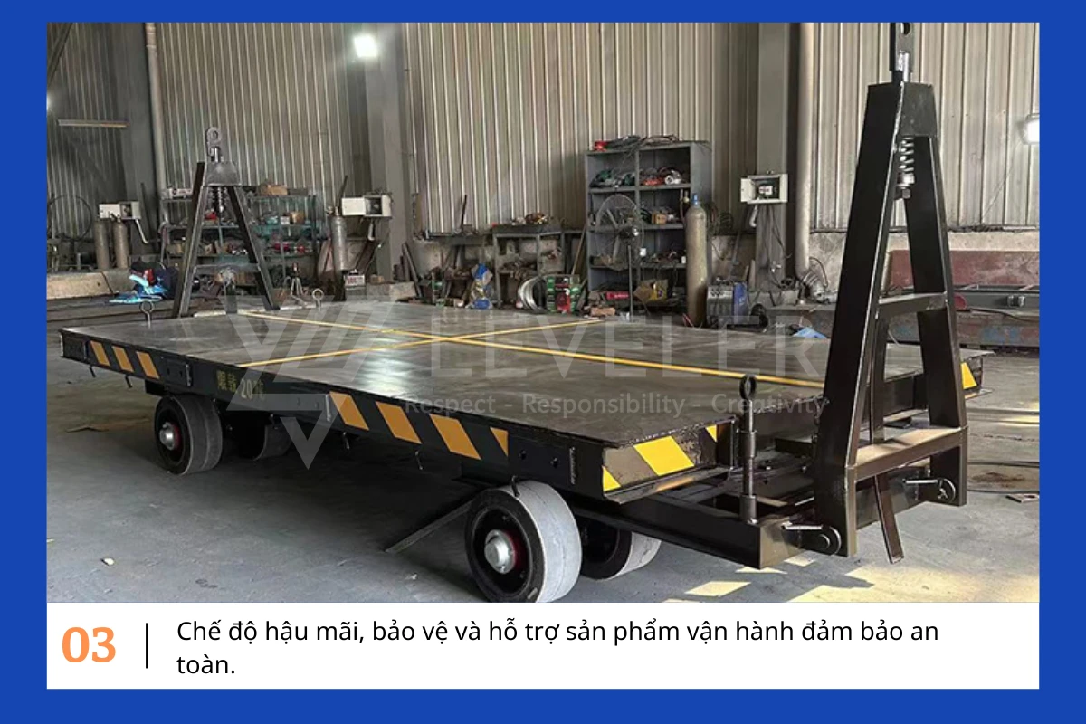 Đặc điểm nổi bật của Rơ Moóc Sàn Phẳng LEVELER