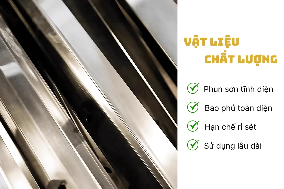 Chất lượng vật liệu tại LEVELER