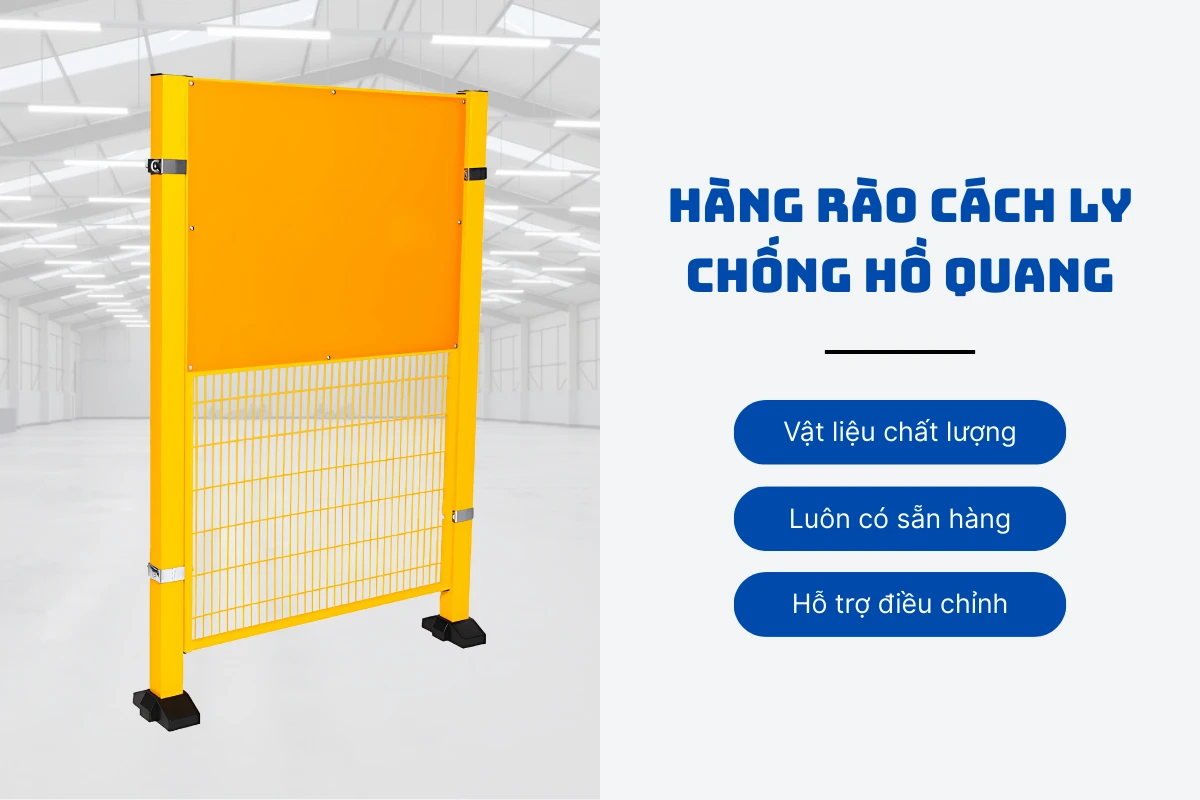 Hàng rào cách ly chống hồ quang
