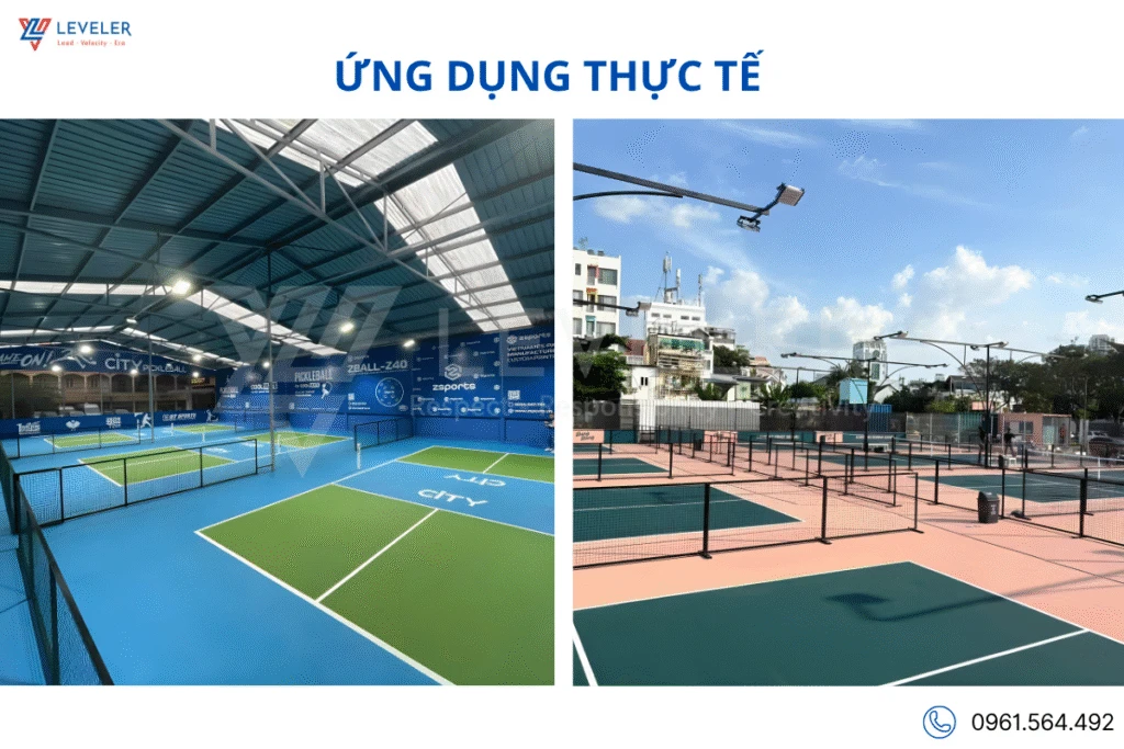 Ứng dụng thực tế của Hàng Rào Pickleball