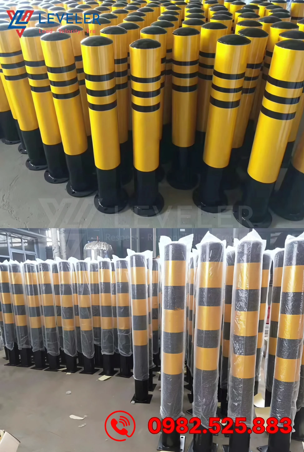 Sản phẩm trụ cột hoàn thiện chờ giao hàng