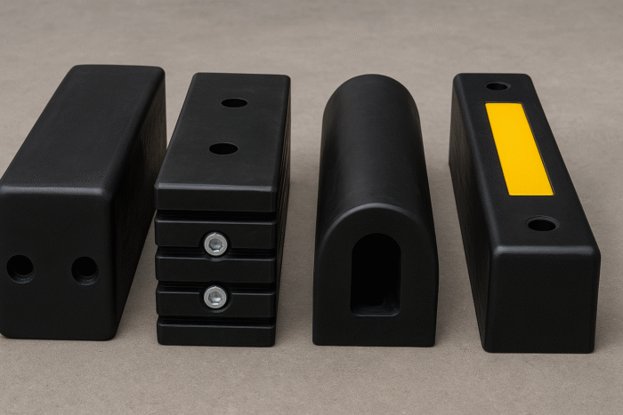Cao Su Giảm Chấn Cho Dock Leveler – Giảm Va Đập, Tăng Độ Bền Kho Hàng