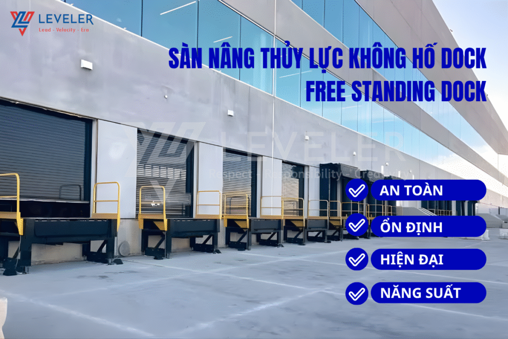 Sàn nâng thủy lực không hố Leveler
