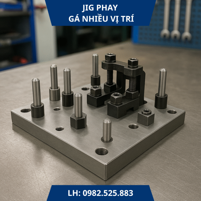 Gia công phay - JIG phay - Đồ gá phay - Ảnh 2