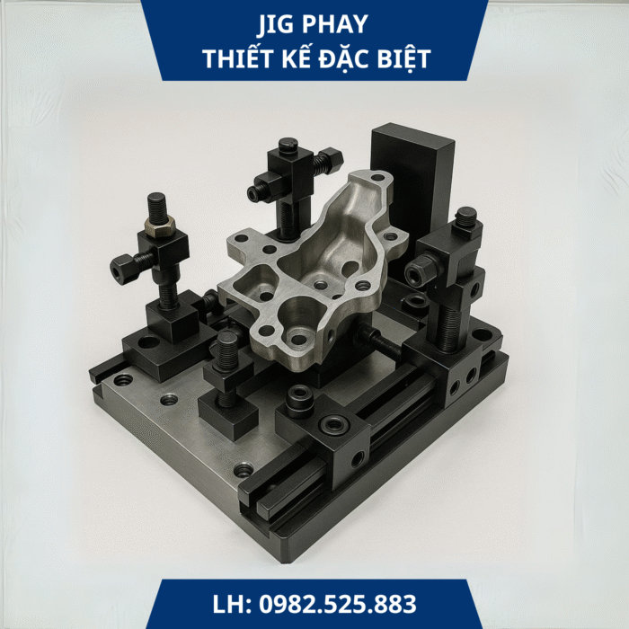 Gia công phay - JIG phay - Đồ gá phay - Ảnh 4