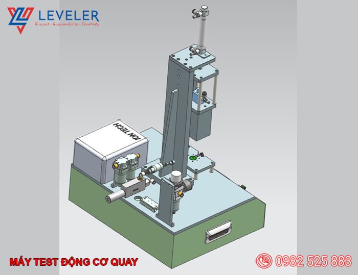 Máy kiểm tra động cơ quay - JIG test động cơ quay - Hình ảnh 2