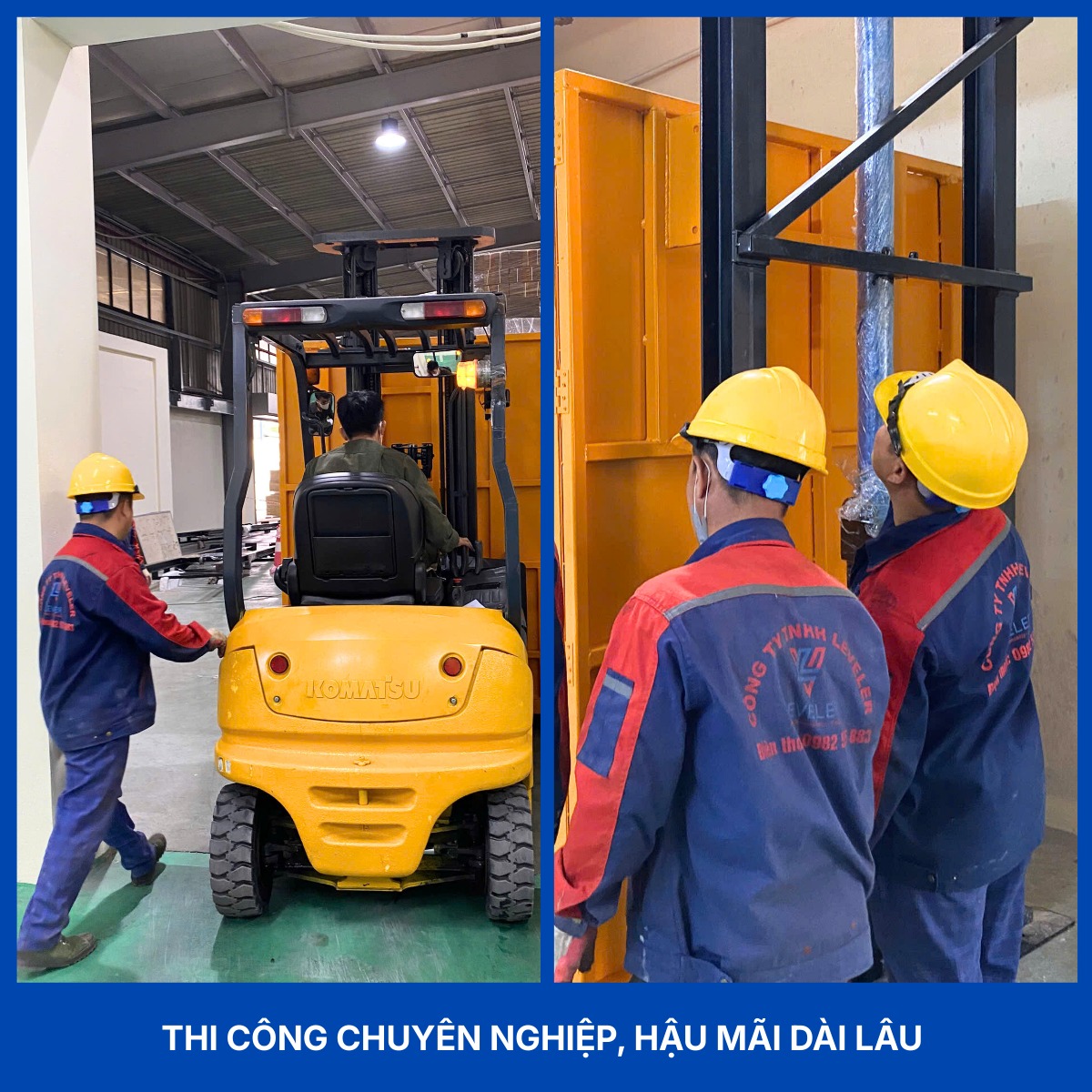 Thang Nâng Hàng Thuỷ Lực 1 tấn 2 tấn 3 tấn - Ảnh 4