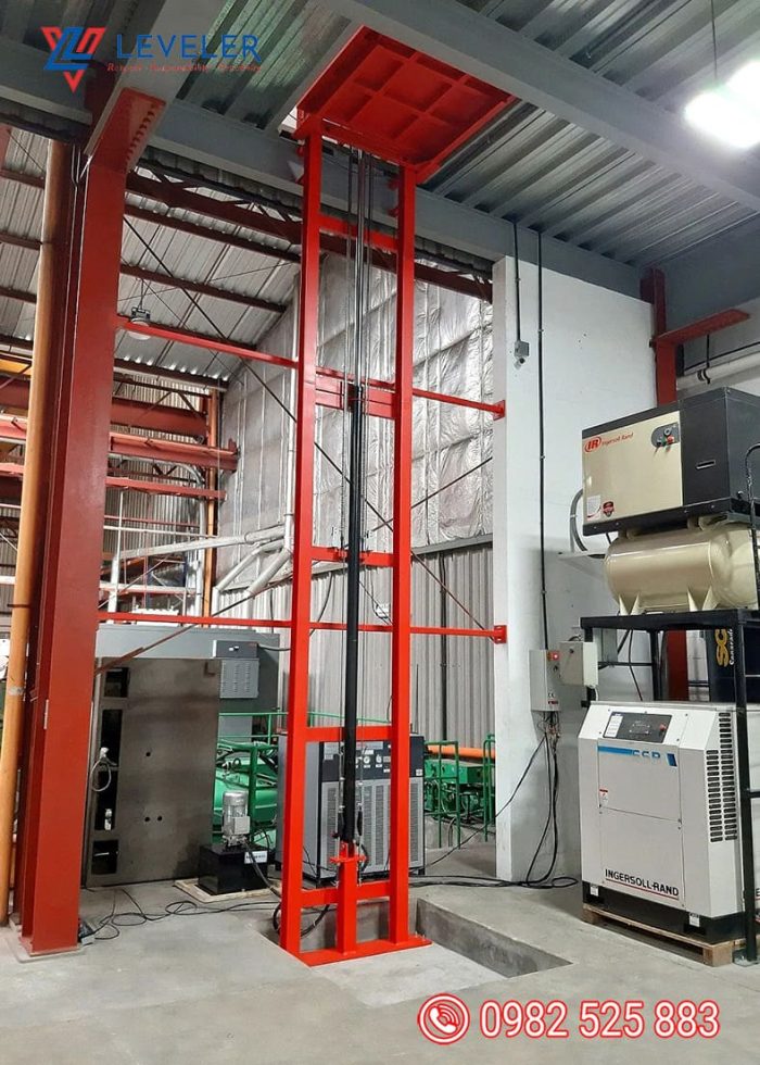 Thang nâng hàng thuỷ lực 500kg LTNH05-2 - Hình ảnh 6