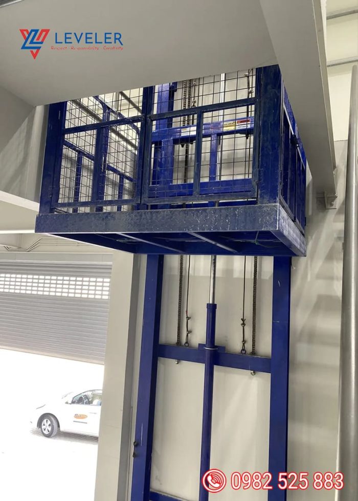 Thang nâng hàng thuỷ lực 500kg LTNH05-2 - Hình ảnh 5
