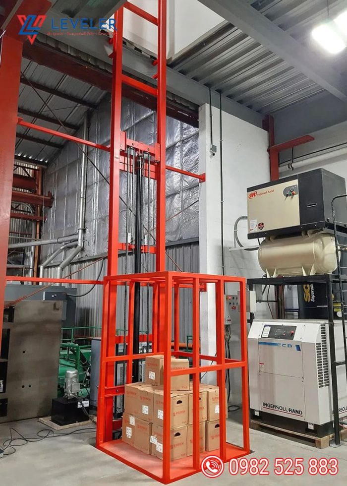Thang nâng hàng thuỷ lực 500kg LTNH05-2 - Hình ảnh 7