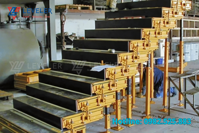 Gia công ván khuôn cầu thang