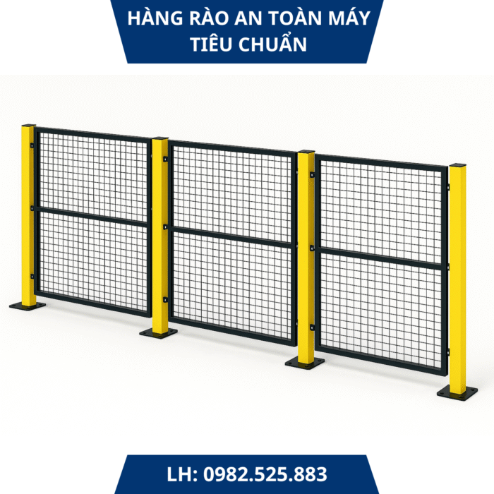 Hàng rào an toàn máy tiêu chuẩn - Ảnh 4