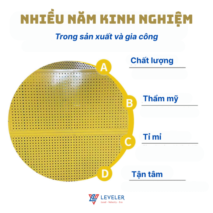 Hàng rào bảo vệ đục lỗ - Ảnh 3