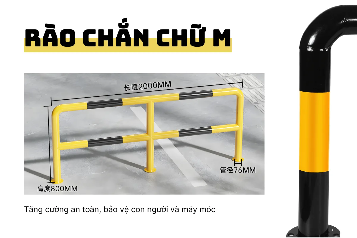 Rào chắn chữ M Rào chắn chữ M