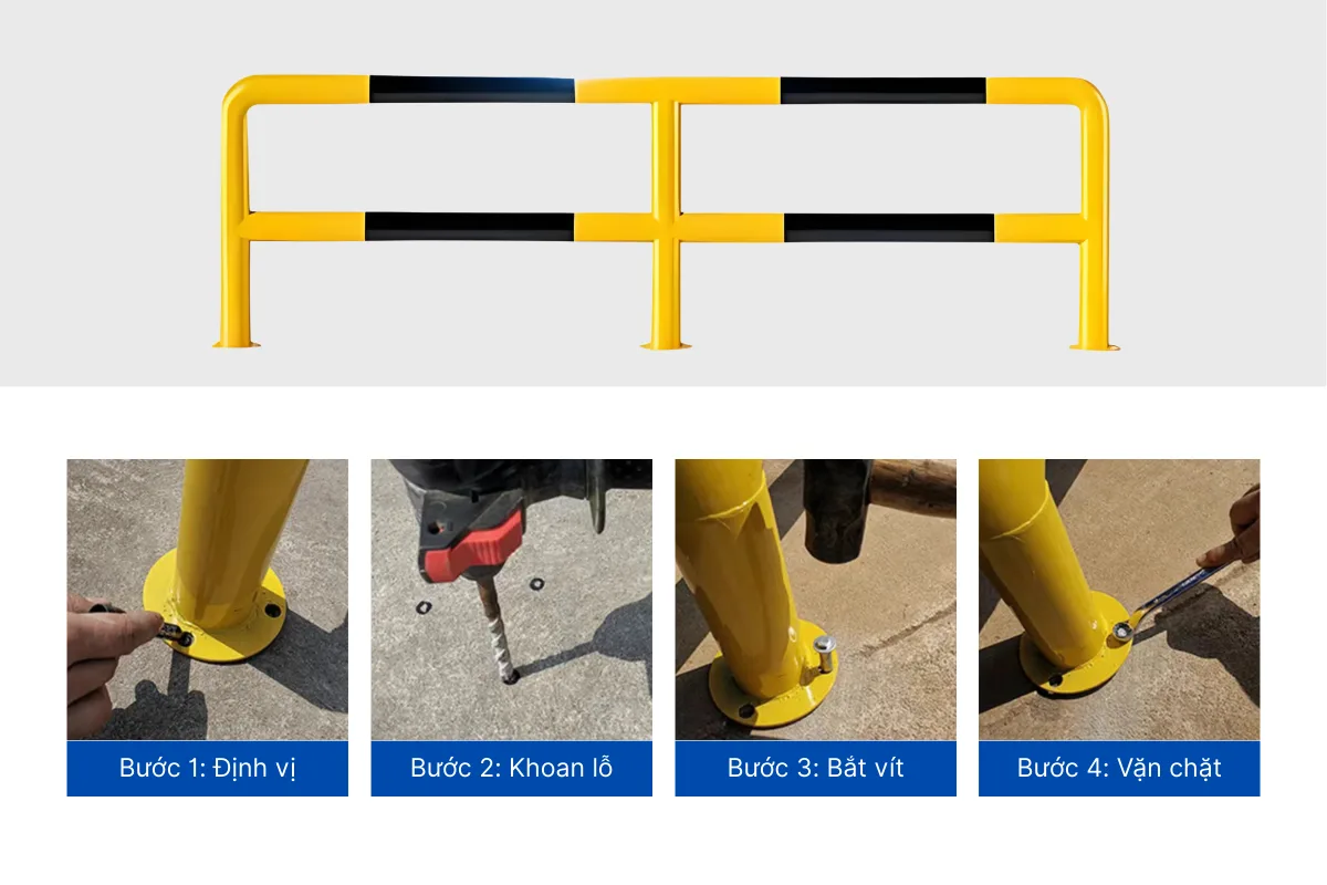 Quy trình 4 bước lắp đặt Quy trình 4 bước lắp đặt