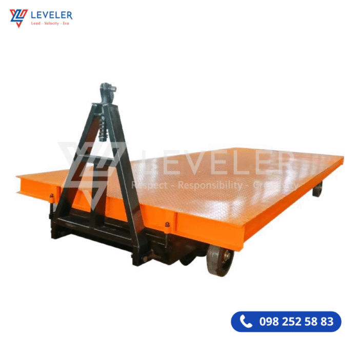 Rơ moóc sàn phẳng kéo hàng 100 tấn trở lên
