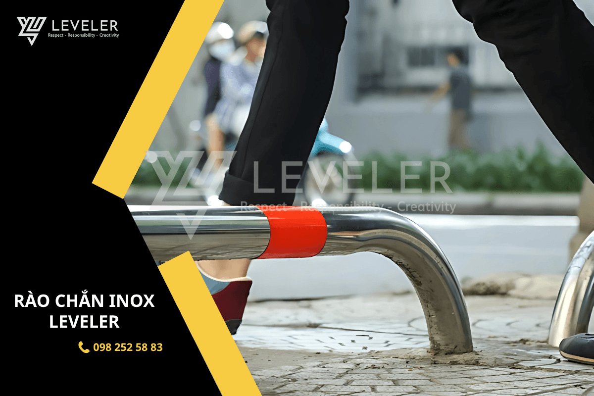 Rào chắn chữ U Inox Leveler