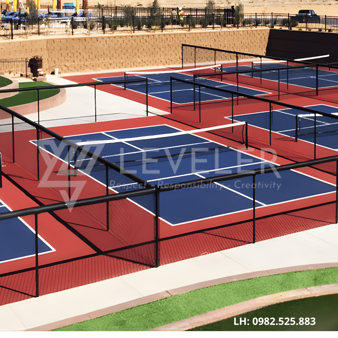 Hàng Rào Pickleball LEVELER - Ảnh 3