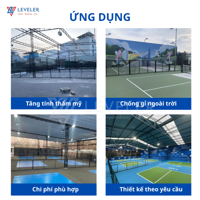 Hàng rào Pickleball Leveler - Ảnh 5