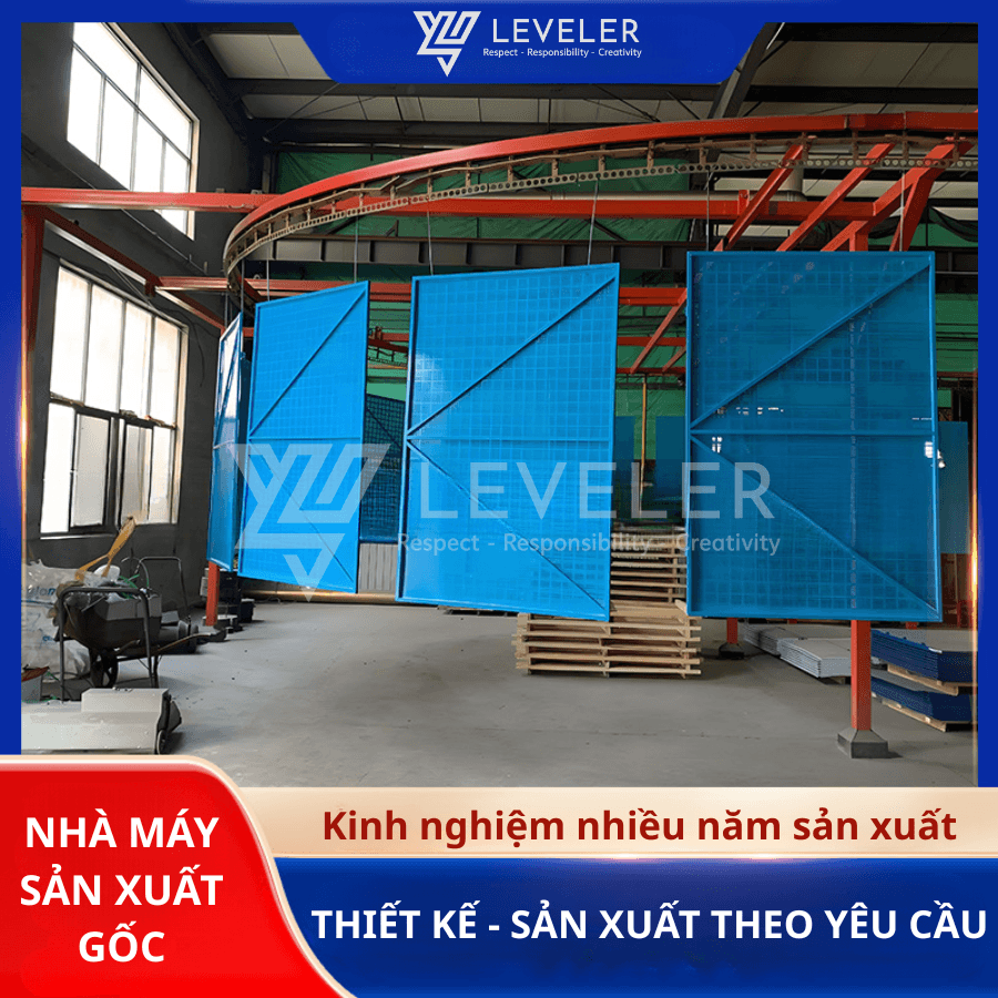 Lưới khung leo xây dựng công trường - Ảnh 2