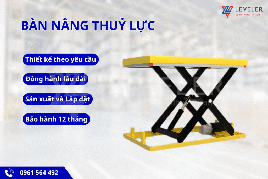 Bàn nâng thủy lực Leveler 