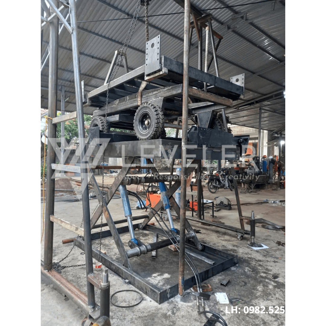 Bàn Nâng Thủy Lực Di Động - Ảnh 3