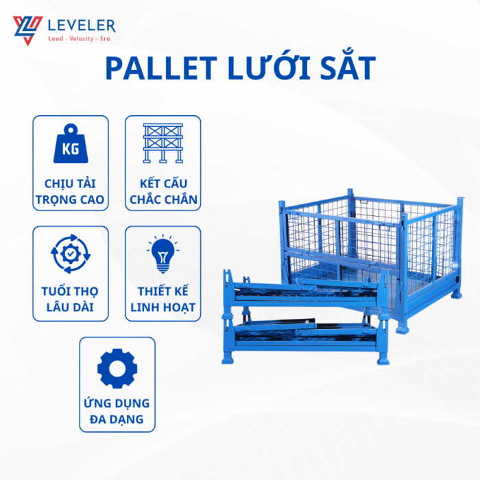 Pallet Lưới Sắt