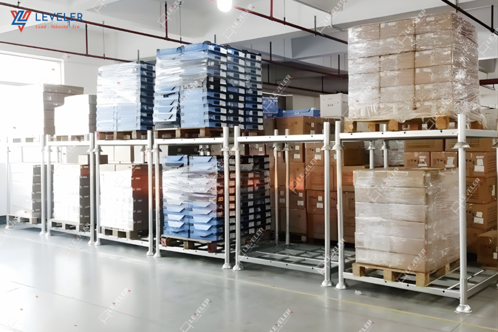 Pallet sắt xếp chồng 