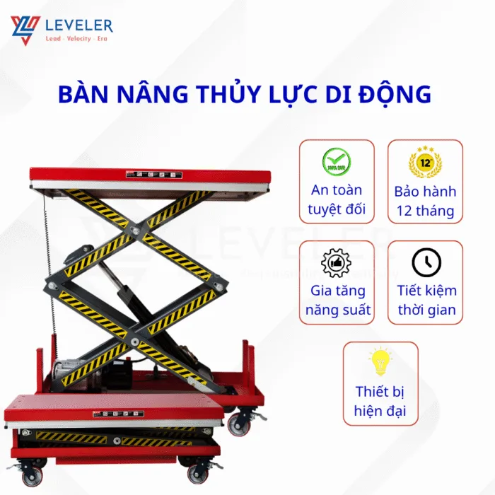 Bàn nâng thủy lực di động