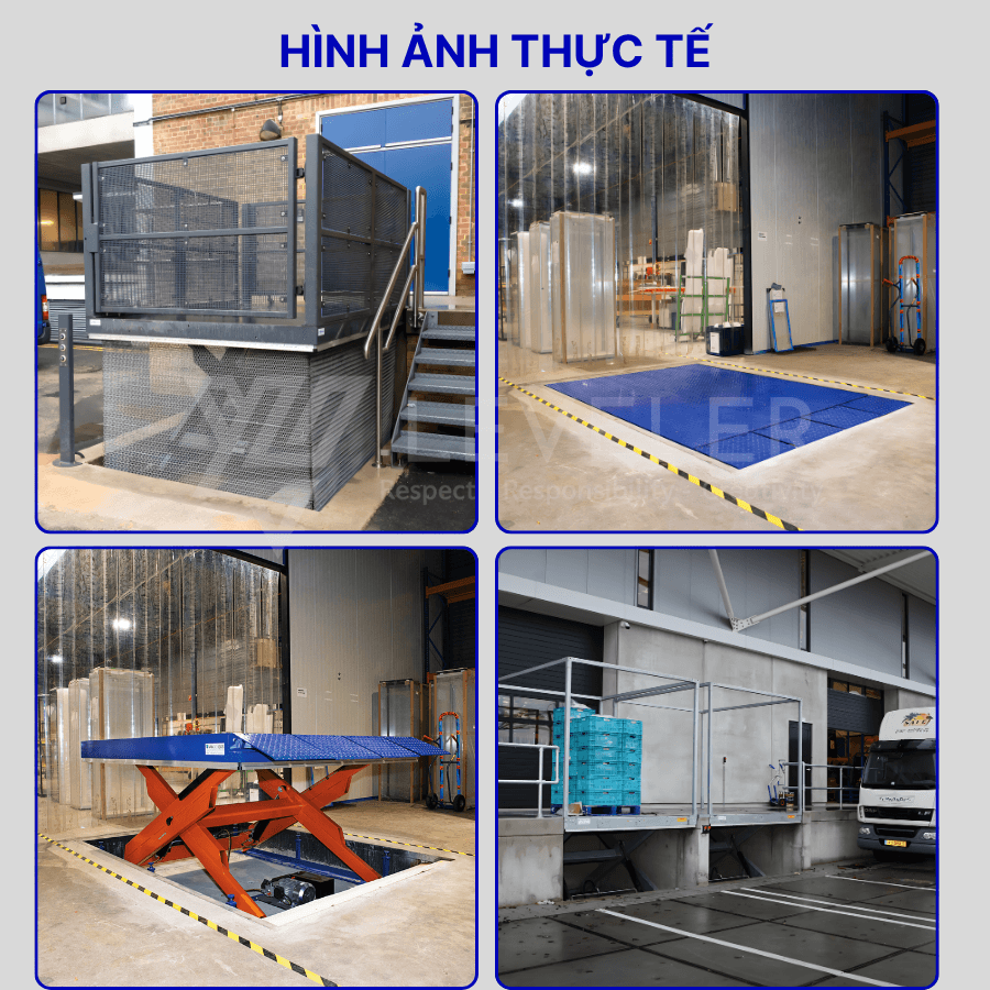 Bàn nâng thủy lực Dock Lift - Ảnh 3