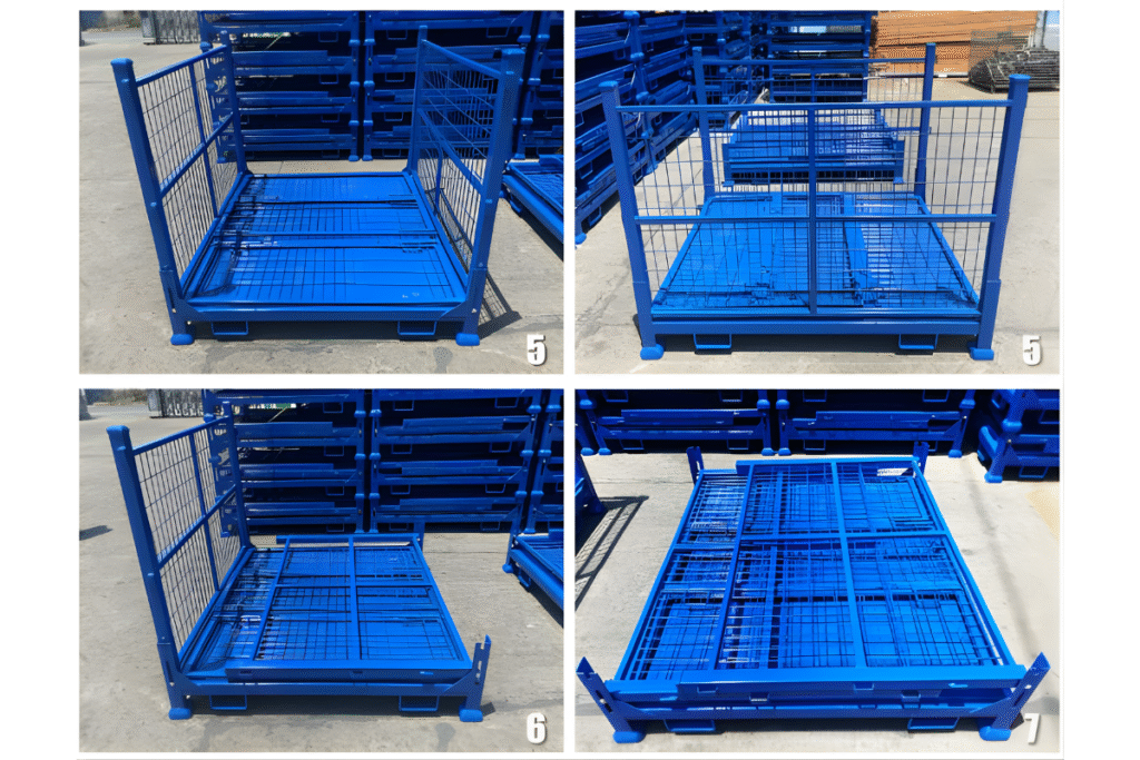 Cách dùng Pallet Xếp Gập