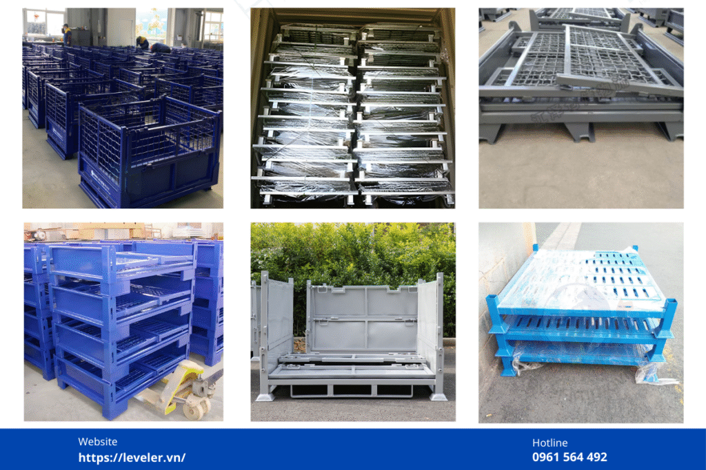 Ứng dụng của Pallet xếp gập