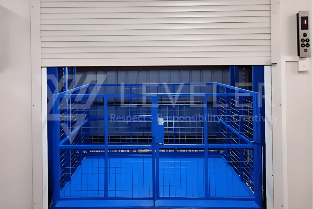 Cửa cuốn thang nâng hàng LEVELER