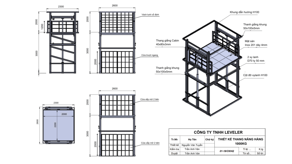 Bản vẽ kỹ thuật dự án SENTAI Thái Nguyên