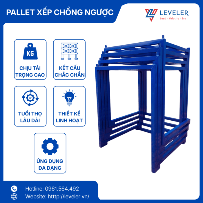 Pallet Xếp Chồng Ngược LEVELER